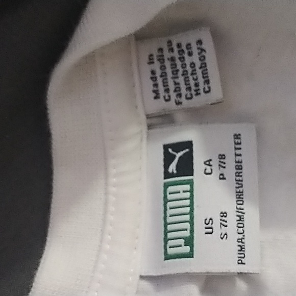 New never used Girls Puma shirt set and Sherpa sweater size M(8/10) - Picture 3 of 6